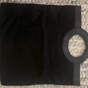 Fendi Black Tote with Circular Handle